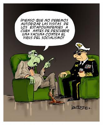 Autorizados a viajar a EE.UU. 60 académicos cubanos, pese a protestas mafiosas [+ caricatura]