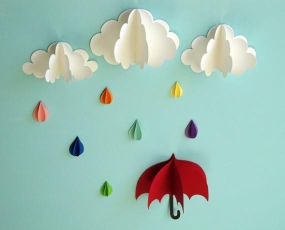 Ideas Etsy: alegres colgantes y decorados de pared