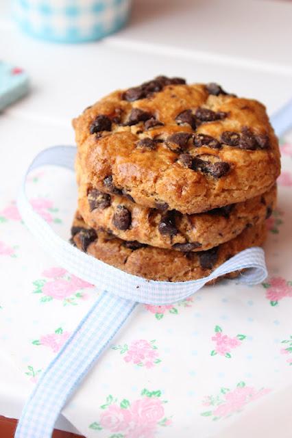 Cookies de cacahuetes y almendras