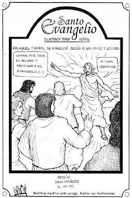 EVANGELIO DOMINICAL EN CÓMIC: 20 de Mayo del 2012 (ASCENSIÓN)