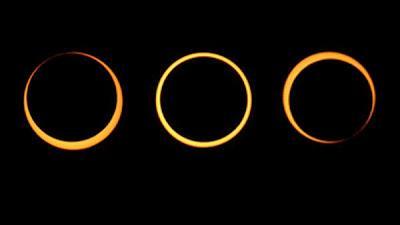 Eclipse anular de Sol ésta tarde, visible zona del Pacífico
