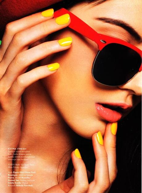 MAGAZINES: Las uñas de ELLE INDONESIA!