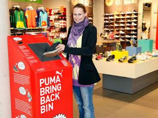 Puma invita a reciclar la ropa