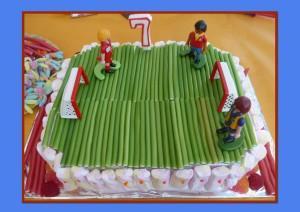 Tarta Chuches XVI. Campo de Fútbol