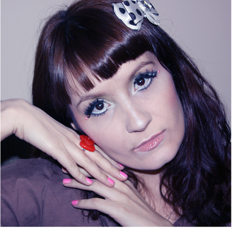 Makeup look de inspiración Gyaru