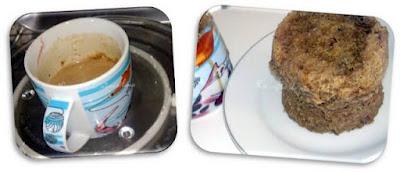 Bizcocho a la taza en 3 minutos