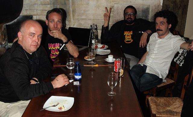 Una caña en Mongolia