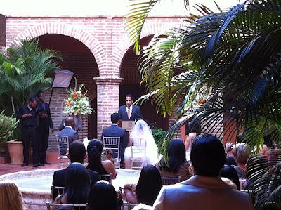 Boda en el Hostal Nicolás de Ovando de Santo Domingo