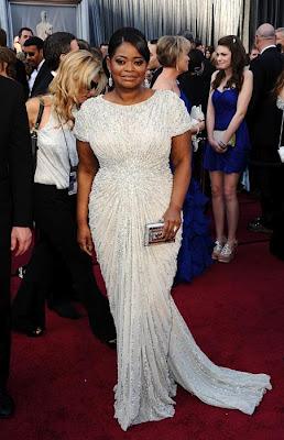 Los vestidos de los Oscar 2012