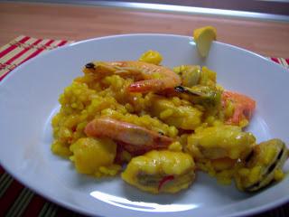 ARROZ CON RAPE (TIPO PAELLA)