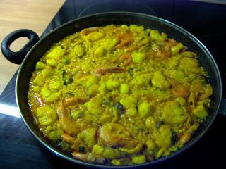 ARROZ CON RAPE (TIPO PAELLA)