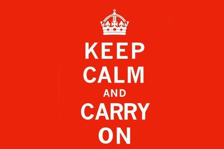 keep calm and carry on cartel rojo