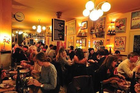 Salir a comer los Domingos Chez Janou (Paris)