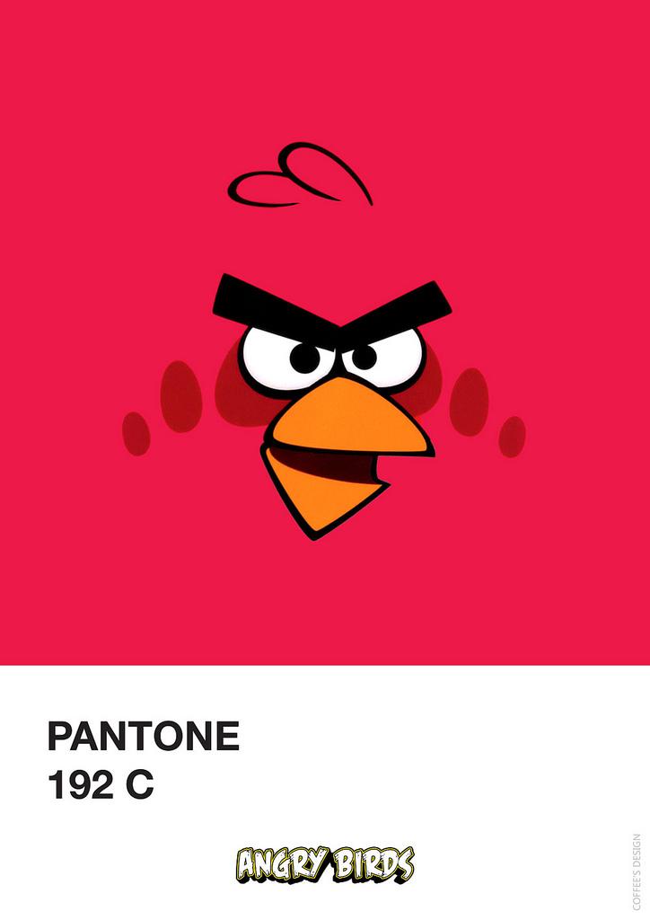 Angry Birds & Pantone