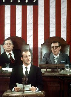 Juan Carlos I en el Capitolio de EEUU. 1976