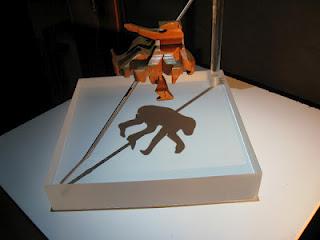 Tres esculturas en una. Todo depende del ángulo con que se mire