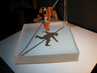 Tres esculturas en una. Todo depende del ángulo con que se mire