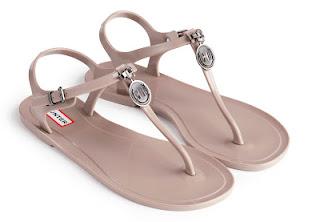 Las sandalias Hunter