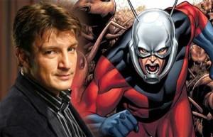 Nathan Fillion no quiere ser el Hombre Hormiga