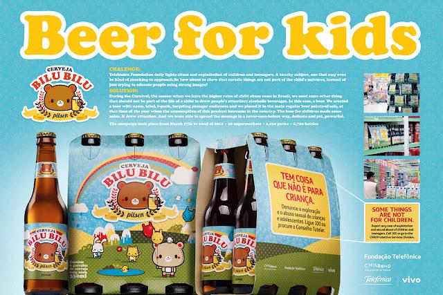 ¿Cerveza para niños?