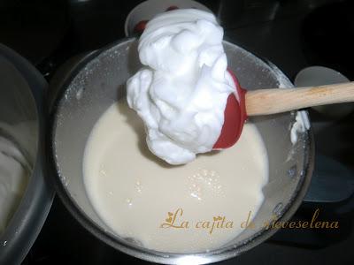 Tarta de queso y fresas