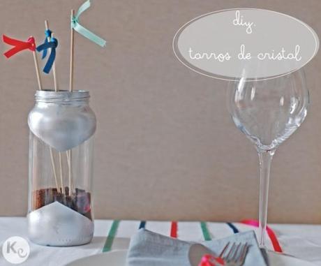DIY-Pintando tarros de cristal/Painting mason jars