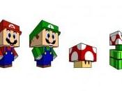 Cubecrafts: Muñecos papel Mario Bros