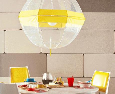 Mar idea: paraguas en el techo