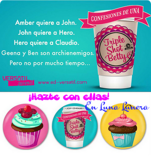 Sorteo chapas de Confesiones de una Triple Shot Betty