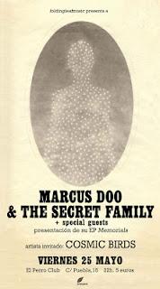 Marcus Doo & The Secret Family presentan nuevo Ep en Madrid