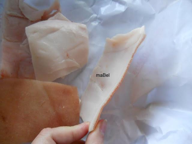 Cortezas de cerdo  en microondas - muy rápidos!