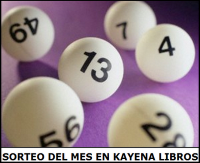 Sorteo del mes del blog Kayena: Negro sobre blanco