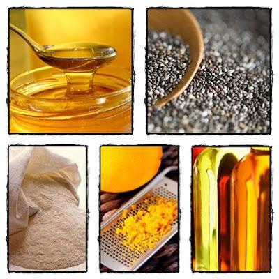 ¡Hora de la merienda! Galletas de miel y chía