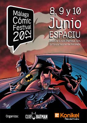 Málaga Cómic Festival 2012 en Junio