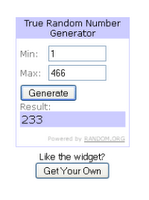 Resultado sorteo El anillo de Uriel