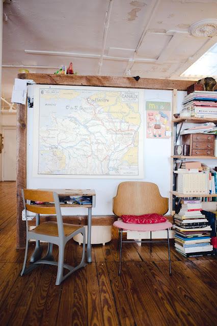 Vivir con niños en un loft eco-friendly