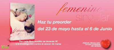 Femenino singular, antología romántica solidaria: el booktrailer