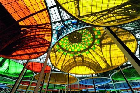 Daniel Buren, « Excentrique(s), travail in situ »