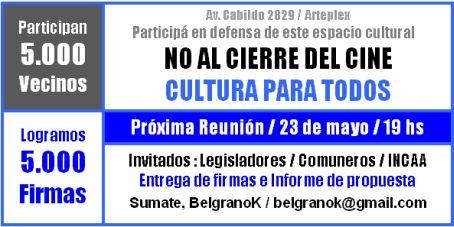 Otro abrazo al Arteplex