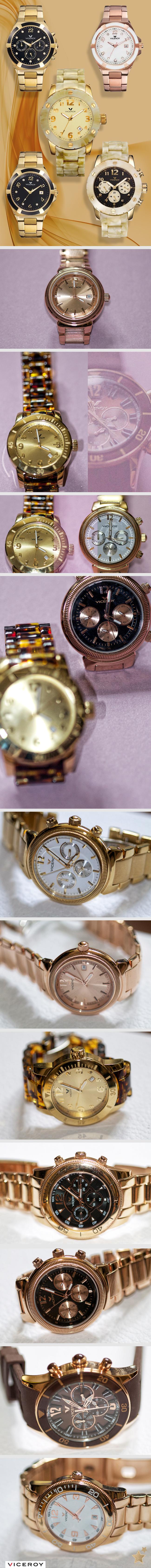 viceroy golden watches