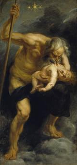 Saturno devorando a un hijo, 1636 – 1637, de Rubens