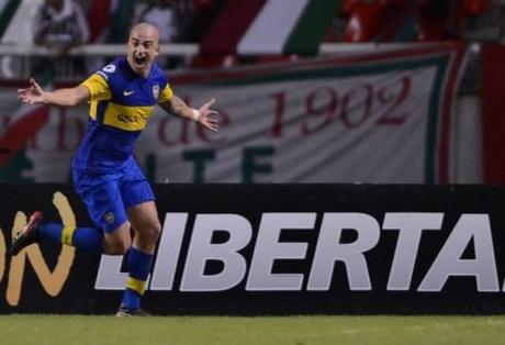 Otra vez apareció Silva y Boca es semifinalista de la Libertadores