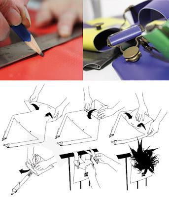 Macetas con lonas recicladas