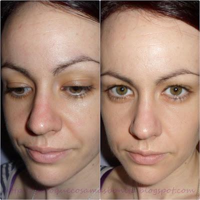 Maquillaje: Rosa + verde + salmón + vainilla