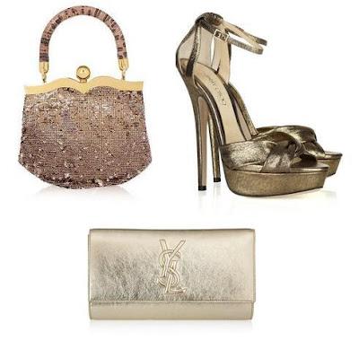 Complementos para un vestido de boda rosa palo