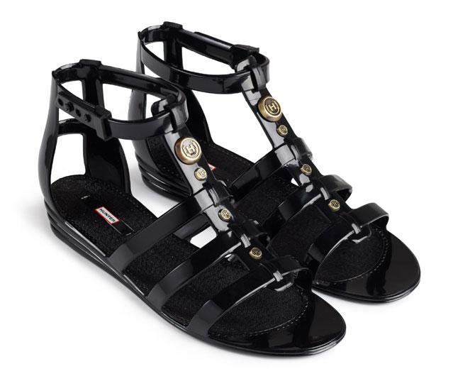 Hunter, de las botas de agua al bailarinas y sandalias!