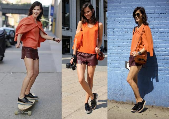 STREET STYLE ♡ NARANJA +COLLAGE