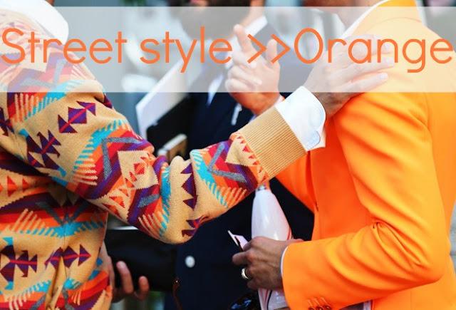 STREET STYLE ♡ NARANJA +COLLAGE