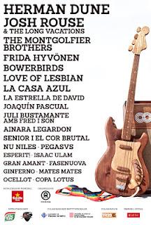 Farady Festival 2012: Distribución por Días