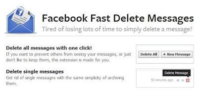 Eliminar todos los mensajes privados de Facebook